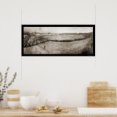 Boston & NY Baseball Foto 1904 Poster (Küche)