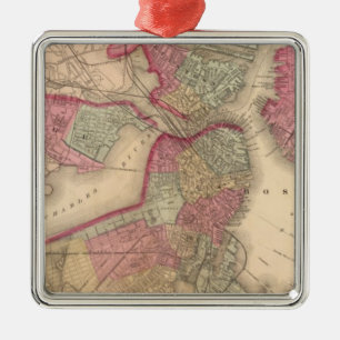 Boston Ornament Aus Metall