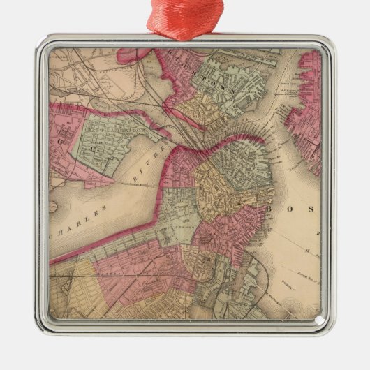 Boston Ornament Aus Metall (Vorne)