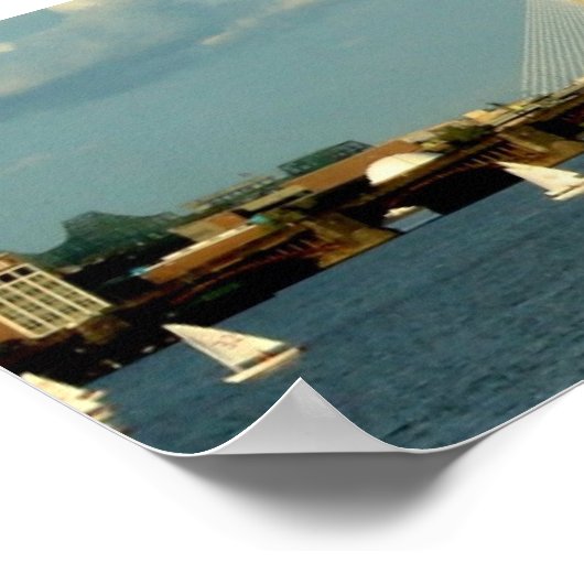Boston Panorama Poster (Ecke)
