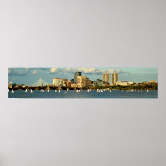 Boston Panorama Poster (Vorne)