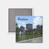 Boston Park Magnet (Vorderseite/Rückseite)