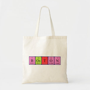 Boston Periodischer Tabellenname Tasche