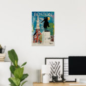 Boston Plakat (Heimbüro)