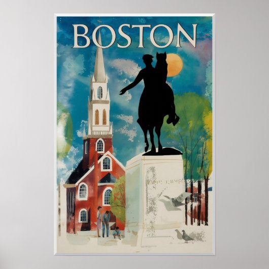Boston Plakat (Vorne)