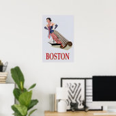 Boston Plakat (Heimbüro)