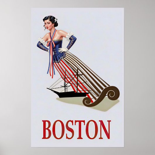 Boston Plakat (Vorne)