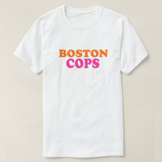 Boston Police Officers Cops T-Shirt