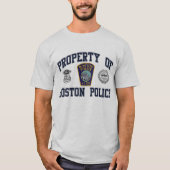 Boston-Polizei T-Shirt (Vorderseite)