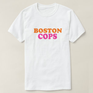 Boston Polizeibeamte Cops T-Shirt