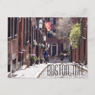 Boston Postcard, Fotograf Brad Hines Postkarte