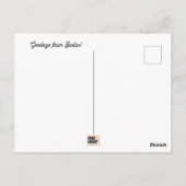 Boston Postcard Postkarte (Rückseite)