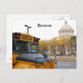 Boston Postcard Postkarte (Vorne/Hinten)