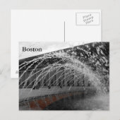 Boston Postcard Postkarte (Vorne/Hinten)
