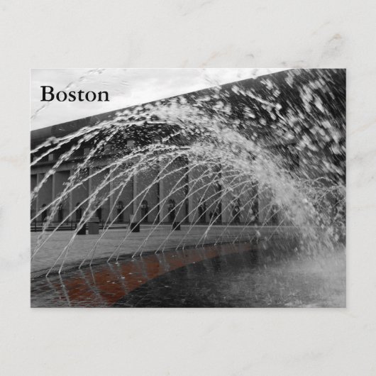 Boston Postcard Postkarte (Vorderseite)