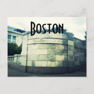 Boston Postcard Postkarte