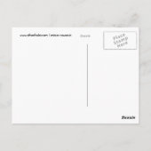 Boston Postcard Postkarte (Rückseite)