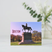 Boston Postcard Postkarte (Stehend Vorderseite)
