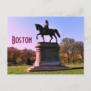 Boston Postcard Postkarte