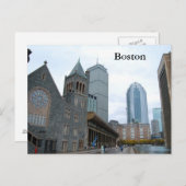 Boston Postcard Postkarte (Vorne/Hinten)