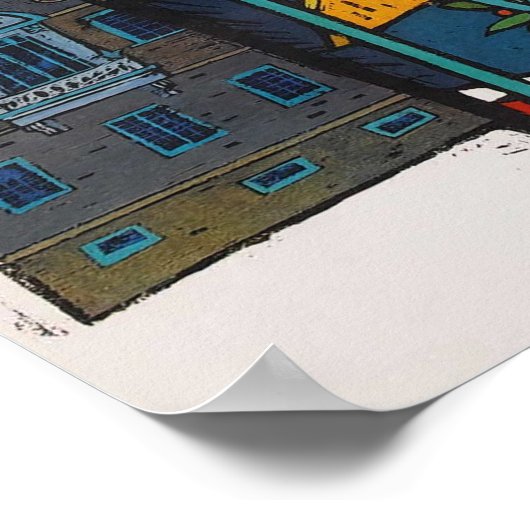 BOSTON POSTER (Ecke)