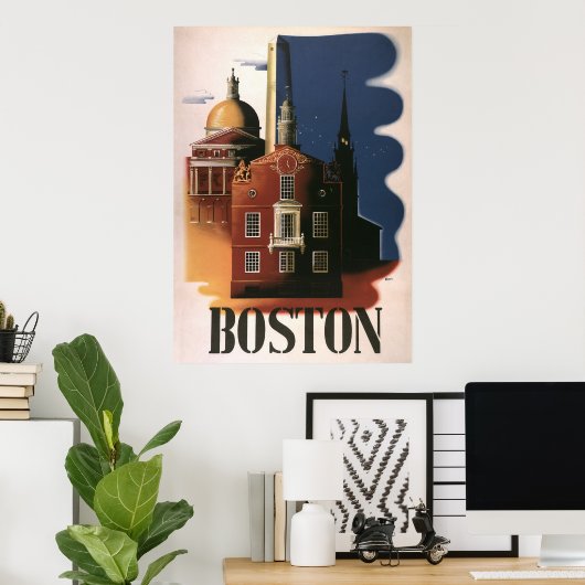 Boston Poster (Heimbüro)