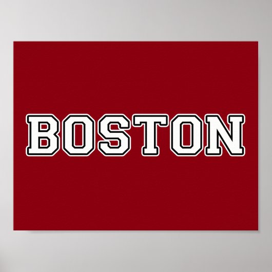 Boston Poster (Vorne)