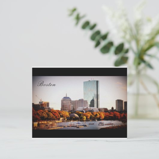 Boston Postkarte (Stehend Vorderseite)