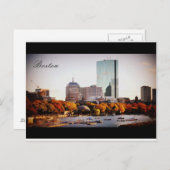 Boston Postkarte (Vorne/Hinten)