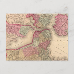 Boston Postkarte