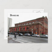 Boston Postkarte (Vorne/Hinten)