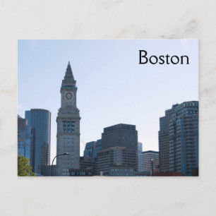 Boston Postkarte