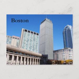 Boston Postkarte