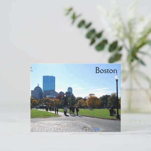 Boston Postkarte (Stehend Vorderseite)