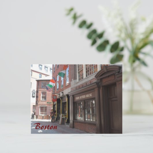Boston Postkarte (Stehend Vorderseite)