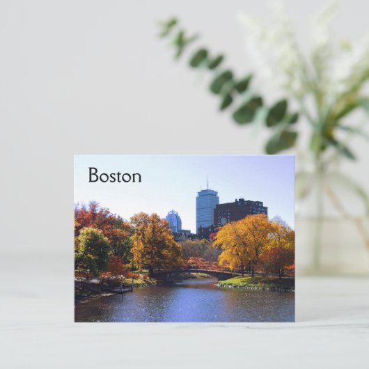 Boston Postkarte (Stehend Vorderseite)