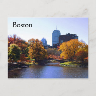 Boston Postkarte