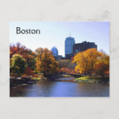 Boston Postkarte (Vorderseite)