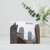 Boston Postkarte (Stehend Vorderseite)