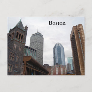 Boston Postkarte