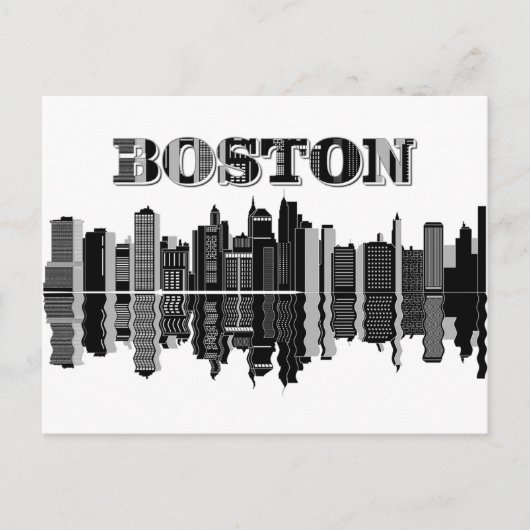 Boston Postkarte (Vorderseite)