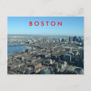 Boston Postkarte