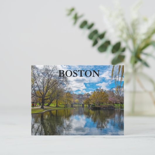 Boston Postkarte (Stehend Vorderseite)