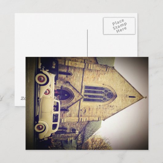 Boston Postkarte (Vorne/Hinten)