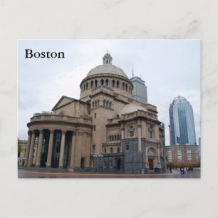 Boston Postkarte