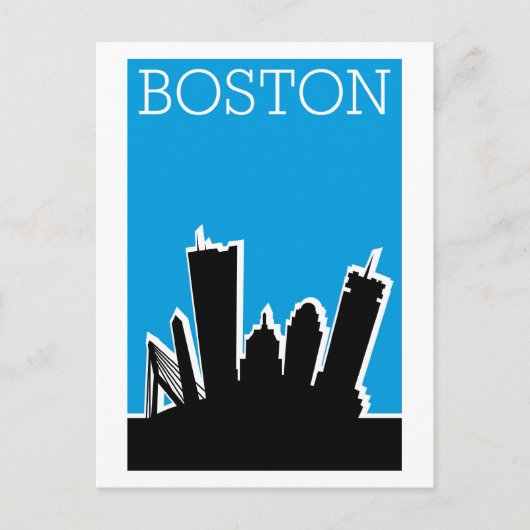 Boston Postkarte (Vorderseite)