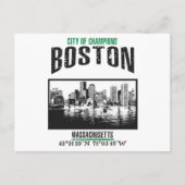 Boston Postkarte (Vorderseite)