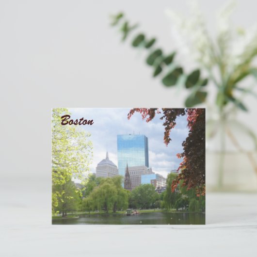 Boston Postkarte (Stehend Vorderseite)