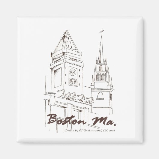Boston Profiles Magnet (Vorne)