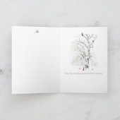 Boston Public Garden: Holiday Yuletide Feiertagskarte (Innenseite)